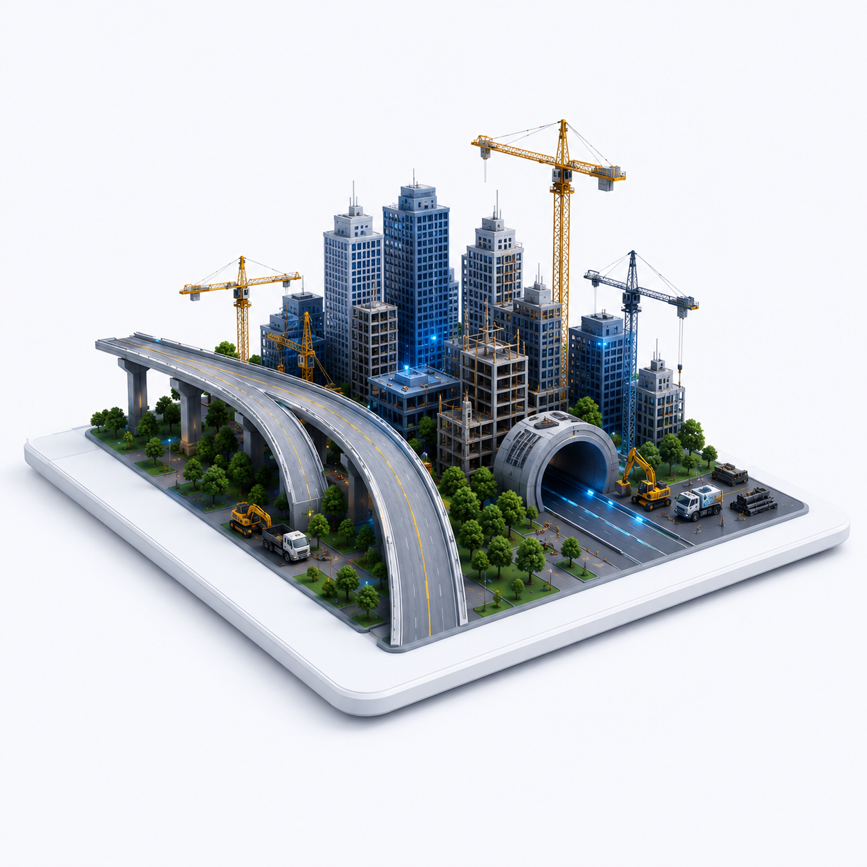 IMPACCT — a 3D view of infrastructure projects, tenders and awards across a connected smart city